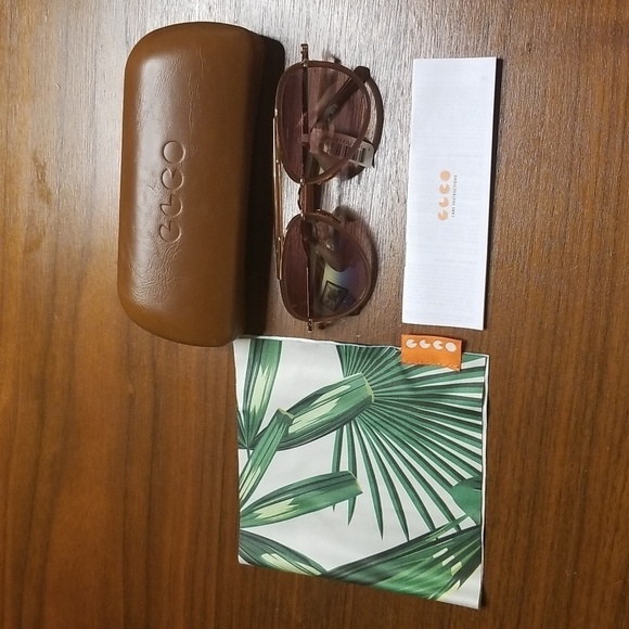 ?MR LEIGHT by GARRETT LEIGHT? Doheny SL Sunglasses ~ Aviator Rosewood NWT main image 14
